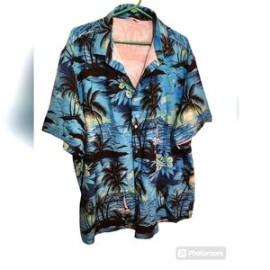 Men's Hawaiian Button down shirt